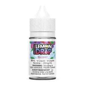 Lemon Drop Salt E-Liquid Wild Berry Ice 30ml