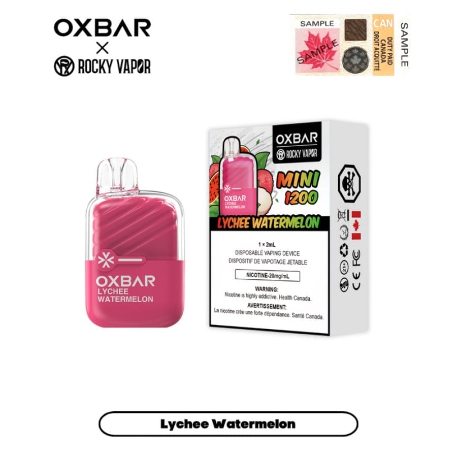 OXBAR Mini 1200 Lychee Watermelon