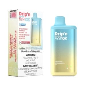 Drip'n Evo Series 10K Strawberry Banana Mango Ice