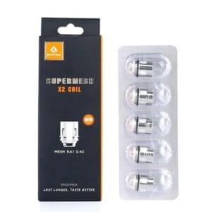geekvape super mesh x2 coil 0.4Ω (5pk)