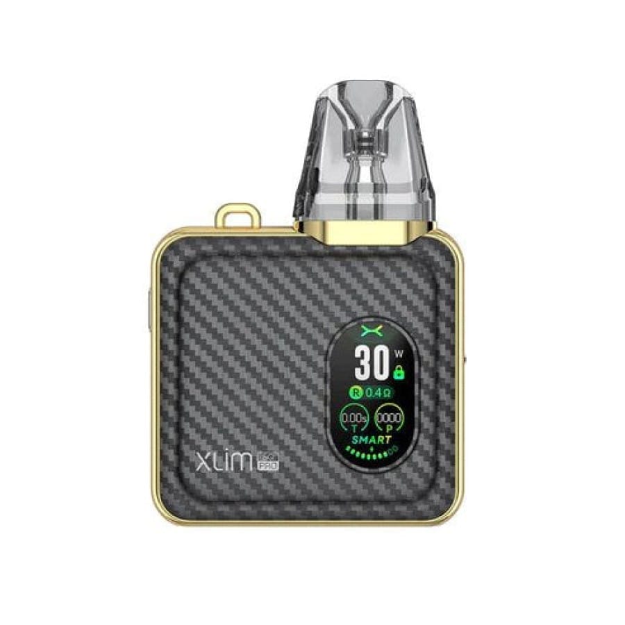 OXVA XLIM SQ Pro Pod Kit Gold Carbon - Vanilla Vape