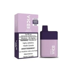 vice box 6000 grape ice