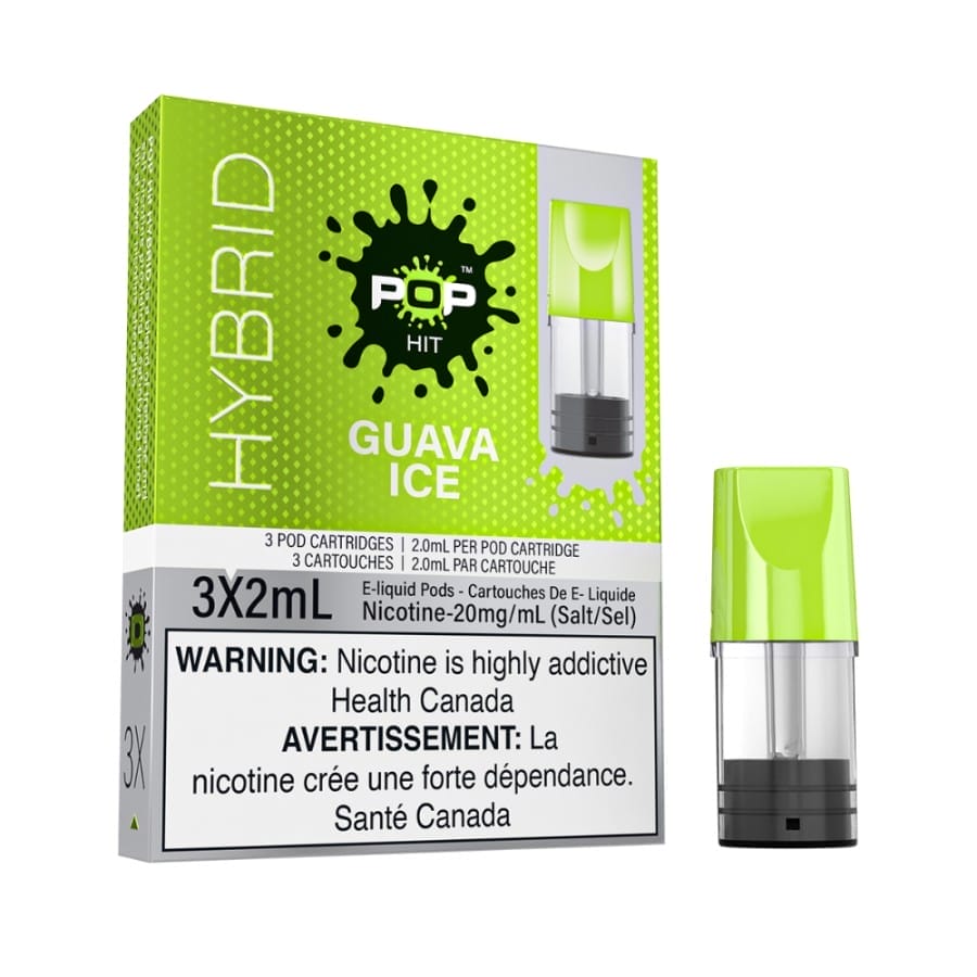pop pods hybrid guava ice